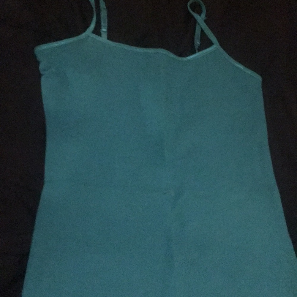 Teal Spaghetti Strap Top